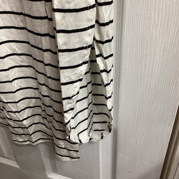 Sweet Lovely by Jen maxi dress on/off shoulder white and black womens size 3X - Picture 7 of 8